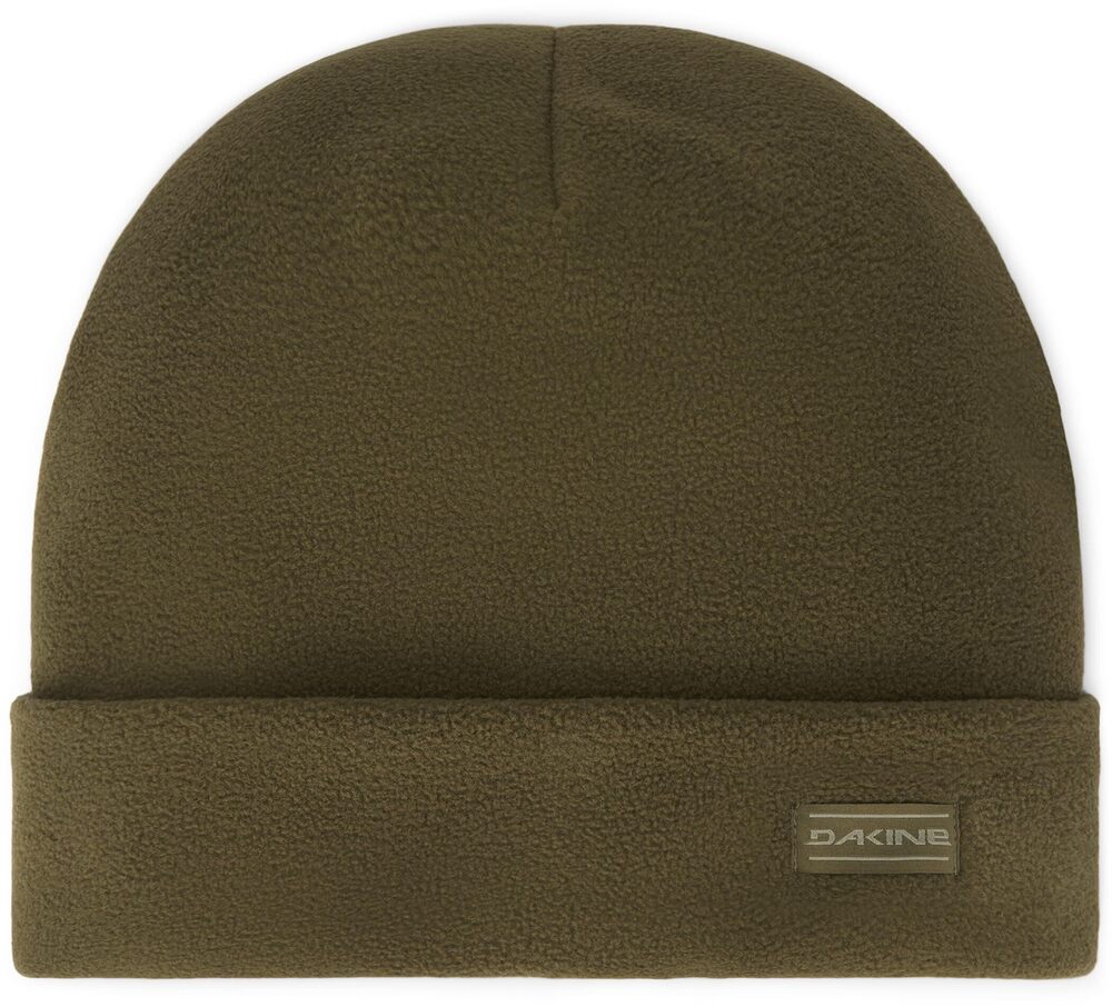 9055 Jax Fleece Beanie - Dark Olive, One Size